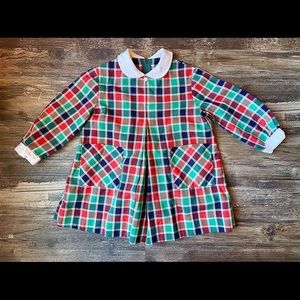 Vintage 60’s Florence Eiseman Plaid Mini Dress
